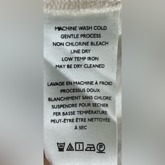 Pilcro Ruffle Collar Button Down Floral Linen Shirt Dress Size 6 - Picture 8 of 11